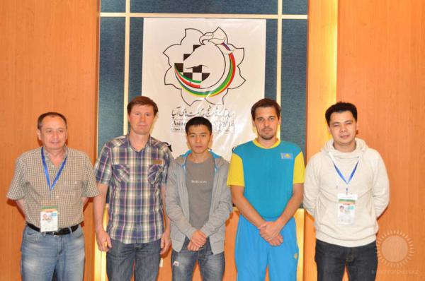 Шахматная сборная Казахстана на Кубке Азиатских Наций 2014 года в Иране