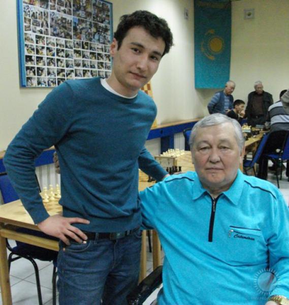 Бессменый спонсор турнира Амантай Куанышевич Булекпаев и Берик Аккозов